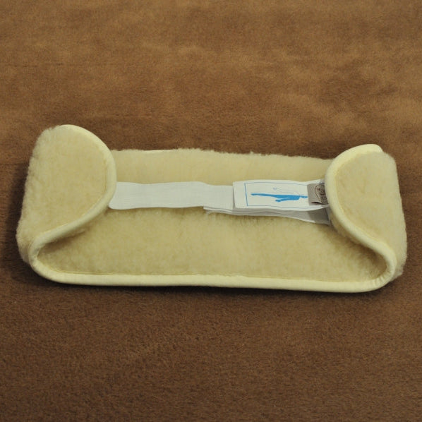 Narrow winter back brace with magnet