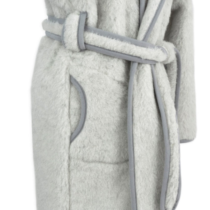 Alpaca wool robe