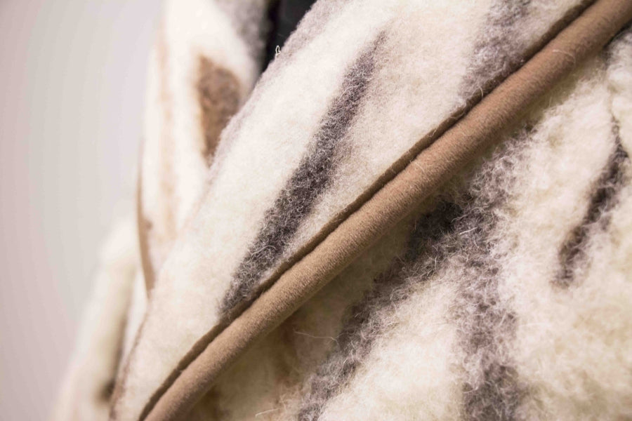 Robe made from European Merino 02
