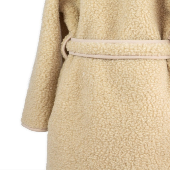 Merino Dressing Gown Beige