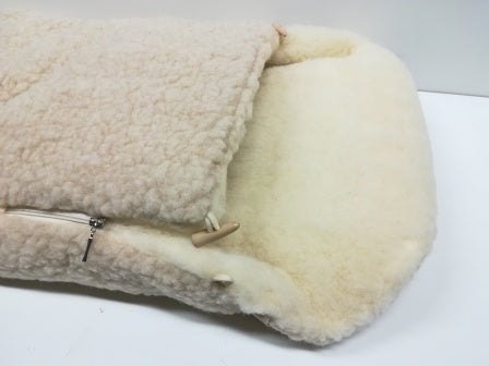 Children's sleeping bag, beige, European Merino