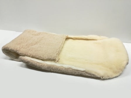 Children's sleeping bag, beige, European Merino