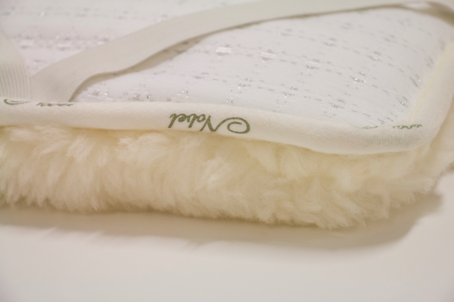 Mattress topper for baby carriage. Cashmere Super Wash Nobel